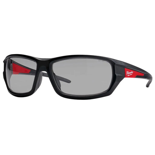 Milwaukee Gray High Performance Safety Glasses w/ Fog-Free Lenses 48-73-2125