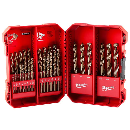 Milwaukee RED HELIX Cobalt Drill Bit Set - 29PC 48-89-2332