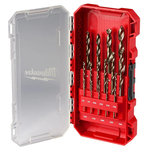 Milwaukee RED HELIX Cobalt Drill Bit Set - 15PC 48-89-2370