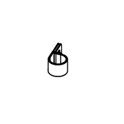 Scag  48030-10  -  CLAMP, CABLE-.75 ID