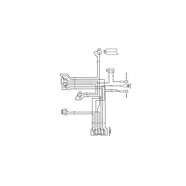 Scag  481051  -  WIRE HARNESS, END DECK-KA