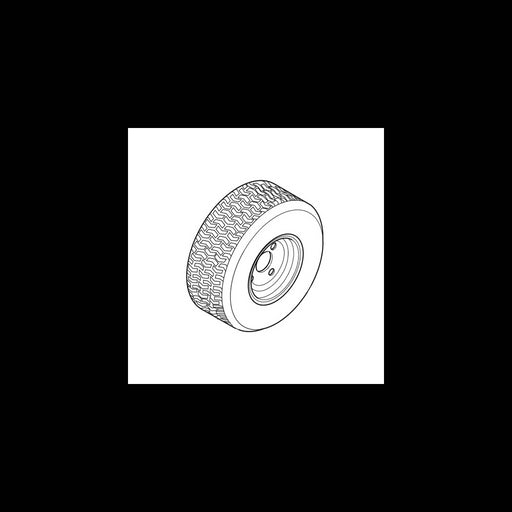 Scag  481619  -  TIRE, 20 X 10.00-8 4 PLY(TITAN)