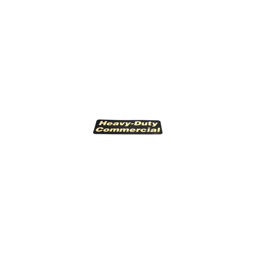 Scag  481971  -  DECAL, HEAVY DUTY COMMERCIAL