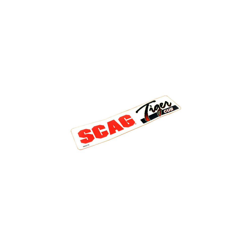 Scag  482219  -  DECAL, SCAG TIGER CUB