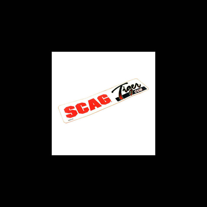 Scag  482219  -  DECAL, SCAG TIGER CUB