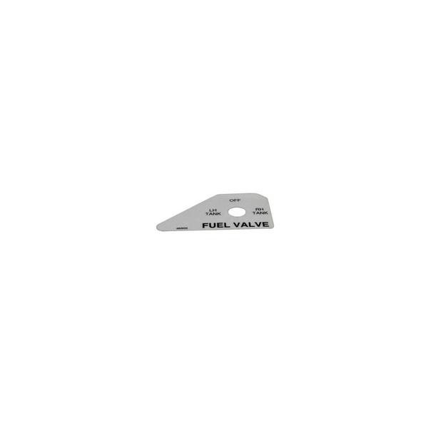 Scag  482835  -  DECAL, FUEL SHUT-OFF