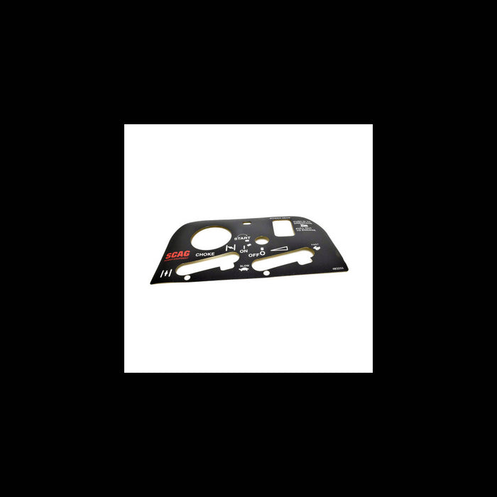 Scag  483255  -  DECAL, INSTRUMENT PANEL-KA LC