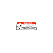 Scag  483505  -  DECAL, SPINNING BLADES