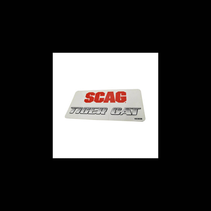 Scag  483838  -  DECAL, TIGER CAT