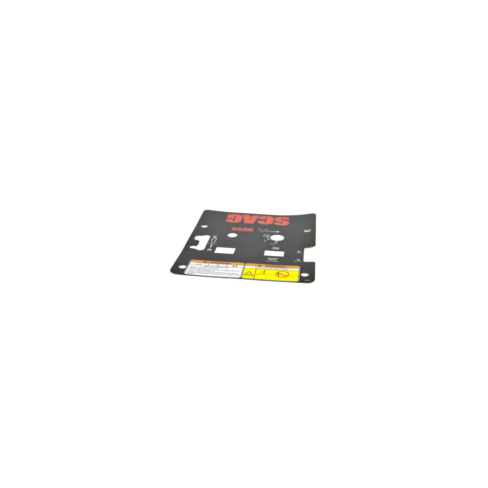 Scag  484075  -  DECAL, INSTRUMENT PANEL