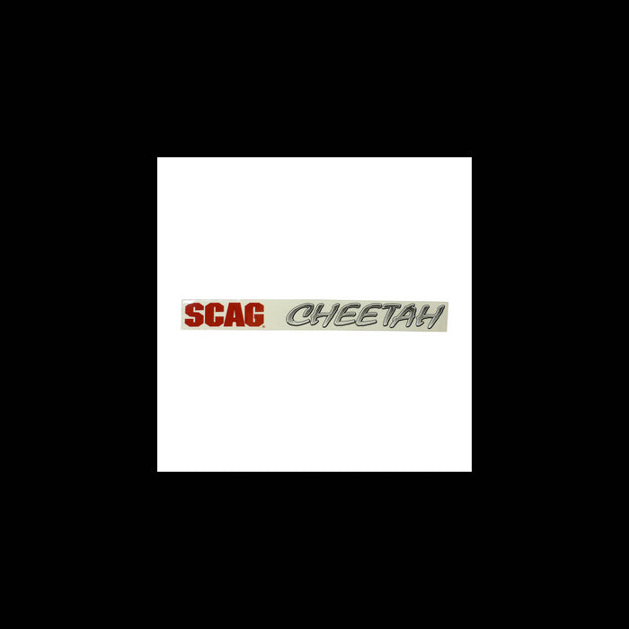 Scag  484126  -  DECAL, SCAG CHEETAH