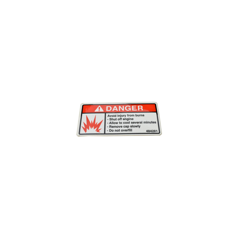 Scag  484281  -  DECAL, FUEL TANK