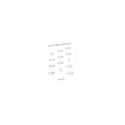 Scag  485390  -  DECAL, CUT HEIGHT
