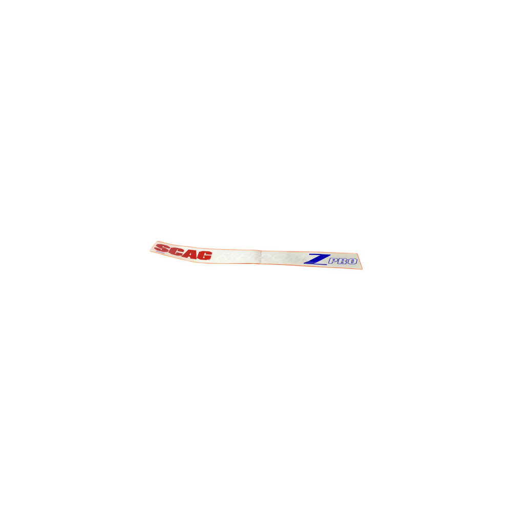 Scag  485423  -  DECAL, SCAG FREEDOM Z PRO
