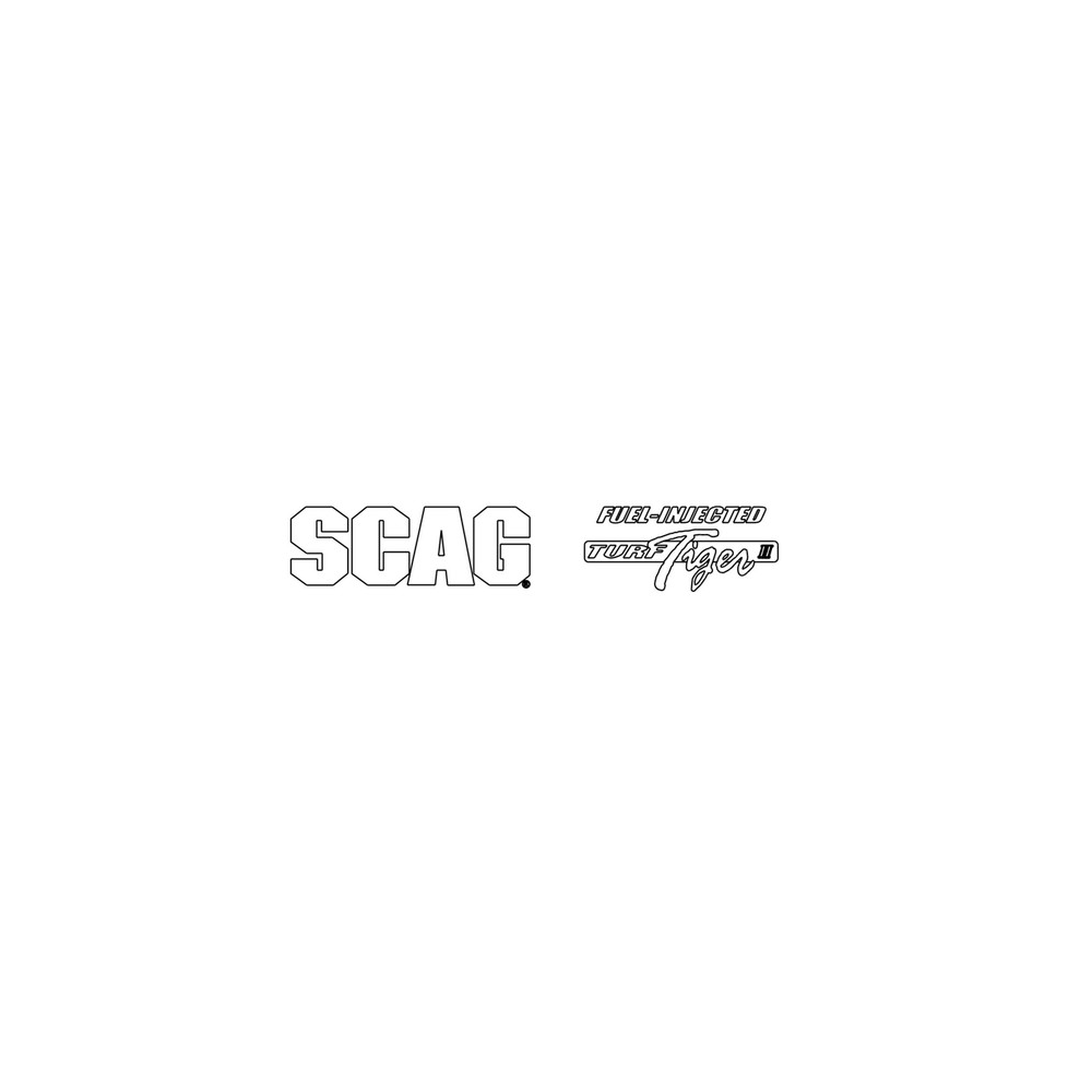 Scag  485685  -  DECAL, HOOD - STTII-FI