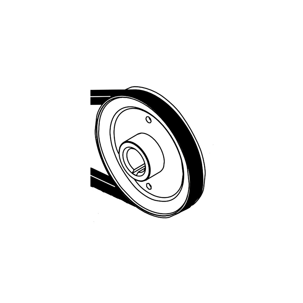 Scag  485867  -  PULLEY, 5.67 DIA 1.125 BORE, STT-BV