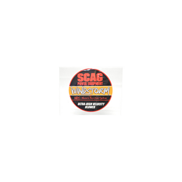 Scag  486330  -  DECAL FRONT - WINDSTORM