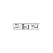 Scag  486533  -  DECAL STTII SERVICE