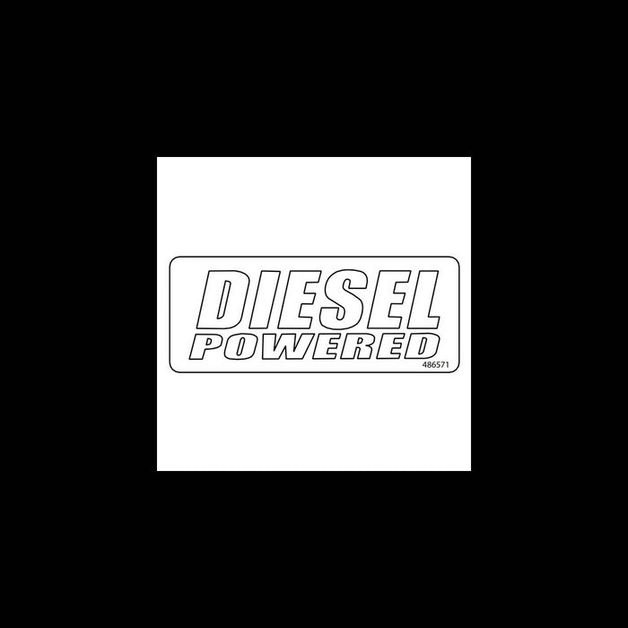 Scag  486571  -  DECAL DIESEL LOGO - INSTR PANEL