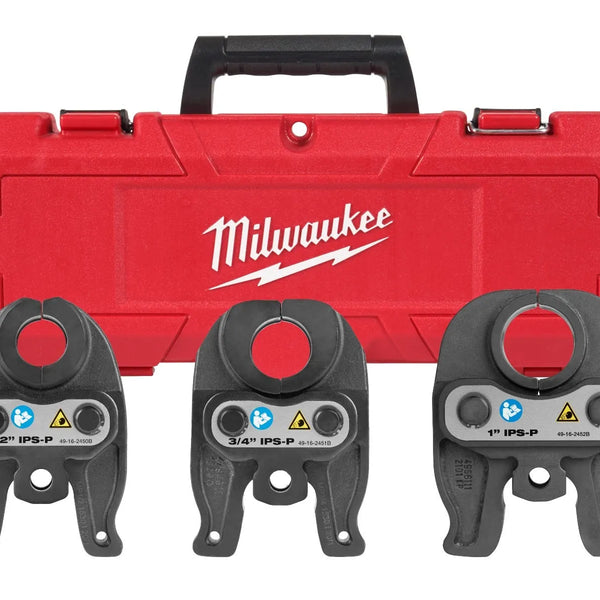 Milwaukee 1/2"-1" IPS-P Black Pipe Press Jaw Kit For M12 FORCE LOGIC Press Tool 49-16-2496