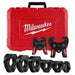 Milwaukee 1/2" - 2" IPS-P Black Pipe Pivoting Press Ring Kit for M18 FORCE LOGIC Press Tools 49-16-2697X