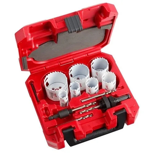 Milwaukee 12 Piece Hole Dozer with Carbide Teeth Hole Saw Kit 49-22-3090