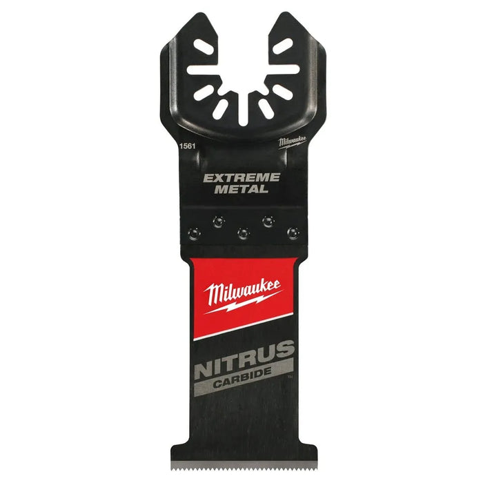 Milwaukee NITRUS CARBIDE Extreme Metal Universal Fit OPEN-LOK Multi-Tool Blade 1PK 49-25-1561