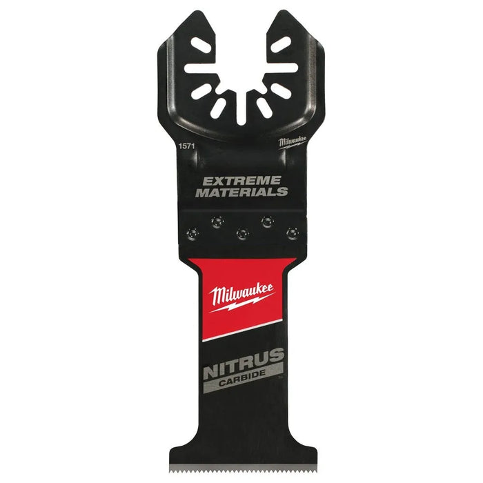 Milwaukee NITRUS CARBIDE Extreme Materials Universal Fit OPEN-LOK Multi-Tool Blade 3PK 49-25-1573