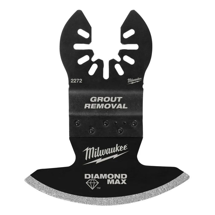 Milwaukee Universal Fit OPEN-LOK Diamond MAX Diamond Grit Grout Removal Multi-Tool Blade 1 PK 49-25-2272