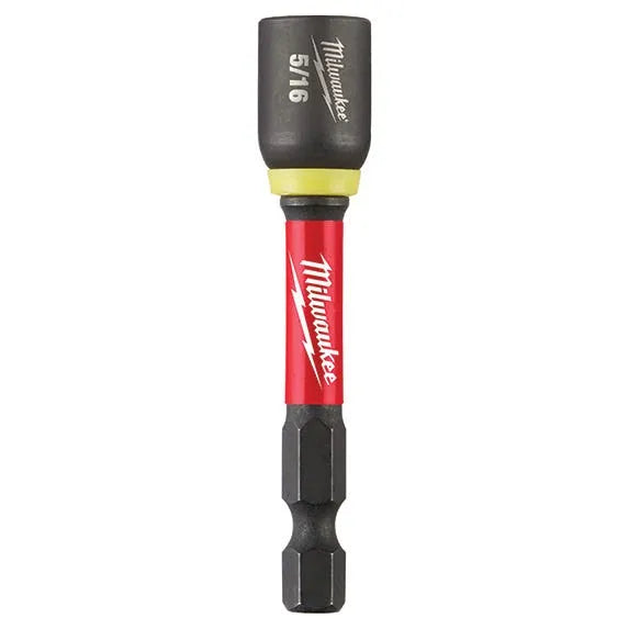 Milwaukee SHOCKWAVE Impact Duty 5/16" x 2-9/16" Magnetic Nut Driver 10PK 49-66-0533