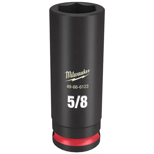 Milwaukee Shockwave Impact Duty 3/8 Drive 5/8" Deep 6 Point Socket 49-66-6123