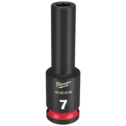 Milwaukee Shockwave Impact Duty 3/8 Drive 7mm Deep 6 Point Socket 49-66-6149