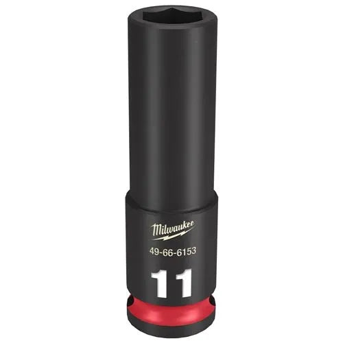 Milwaukee Shockwave Impact Duty 3/8 Drive 11mm Deep 6 Point Socket 49-66-6153