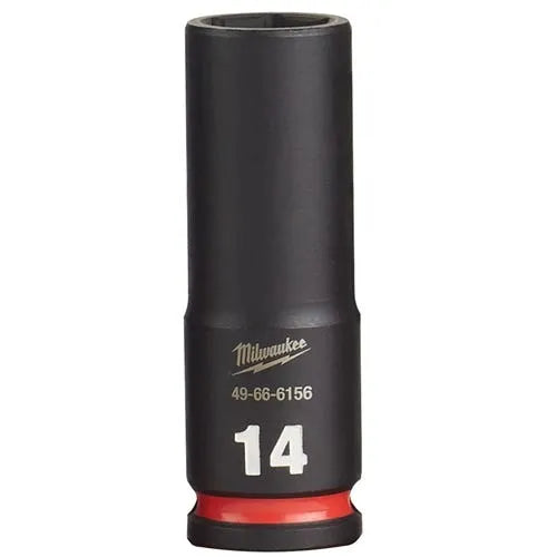 Milwaukee Shockwave Impact Duty 3/8 Drive 14mm Deep 6 Point Socket 49-66-6156