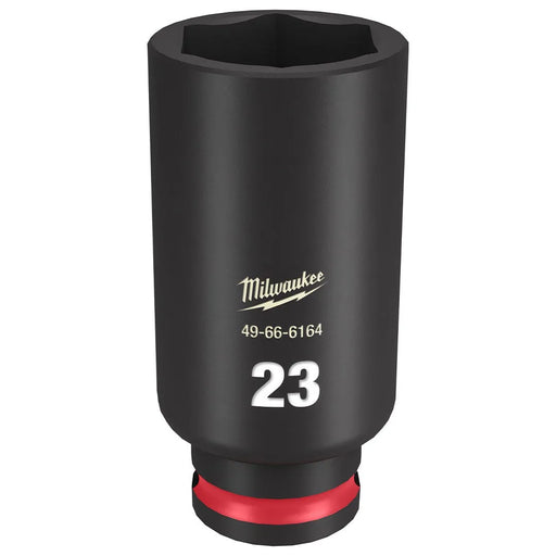 Milwaukee Shockwave Impact Duty 3/8" Drive 23mm Deep 6 Point Socket 49-66-6164