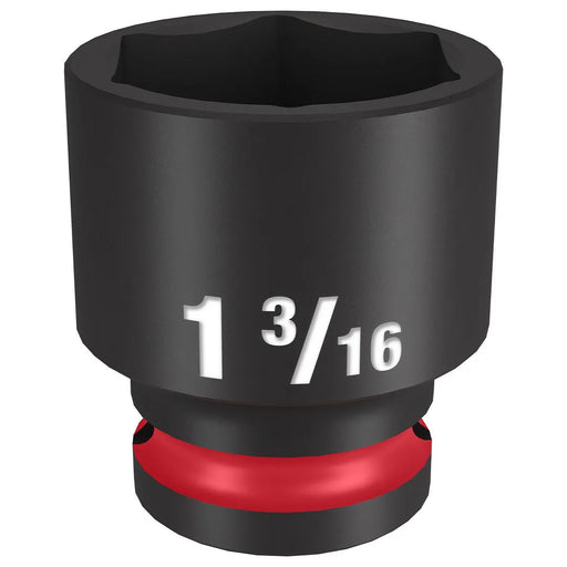 Milwaukee Shockwave Impact Duty 1/2" Drive 1-3/16" Standard 6 Point Socket 49-66-6213