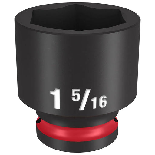 Milwaukee Shockwave Impact Duty 1/2" Drive 1-5/16" Standard 6 Point Socket 49-66-6215