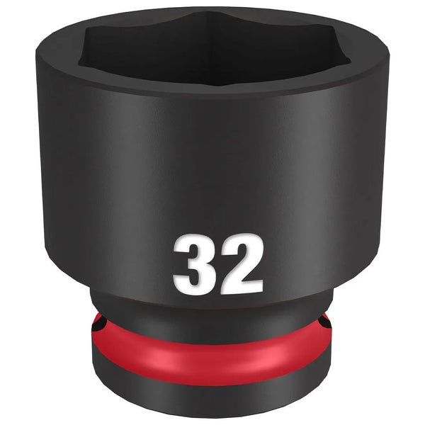 Milwaukee Shockwave Impact Duty 1/2" Drive 32mm Standard 6 Point Socket 49-66-6264