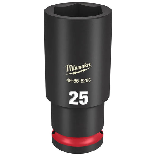 Milwaukee Shockwave Impact Duty 1/2" Drive 25mm Deep 6 Point Socket 49-66-6286