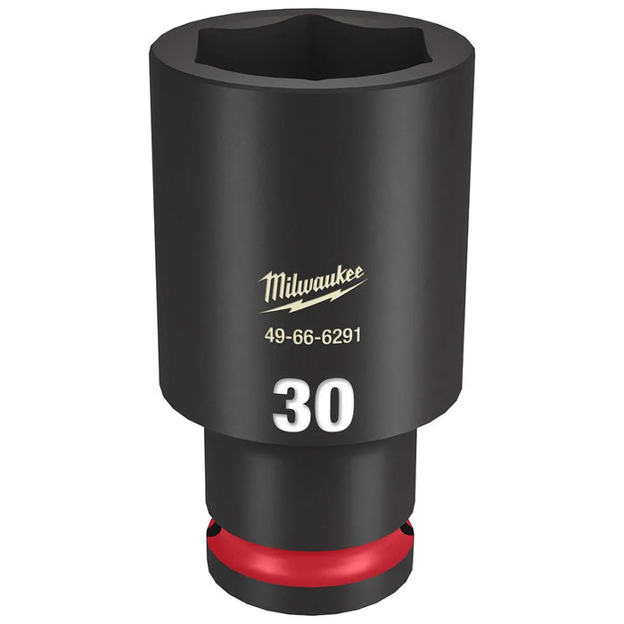 Milwaukee Shockwave Impact Duty 1/2" Drive 30mm Deep 6 Point Socket 49-66-6291