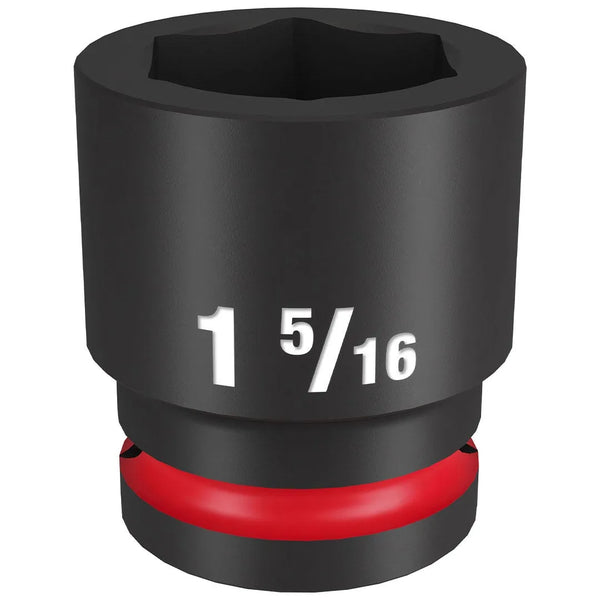 Milwaukee Shockwave Impact Duty 3/4" Drive 1-5/16" Standard 6 Point Socket 49-66-6312