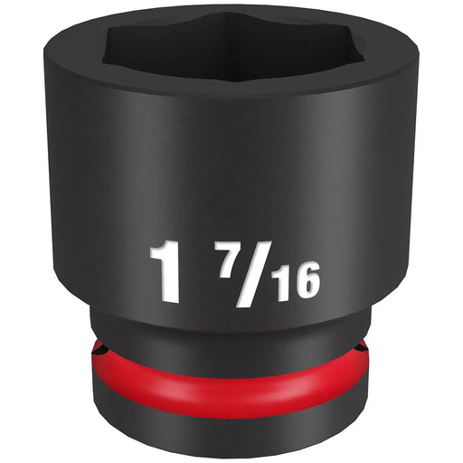 Milwaukee Shockwave Impact Duty 3/4" Drive 1-7/16" Standard 6 Point Socket 49-66-6314