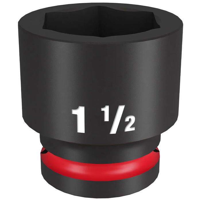 Milwaukee Shockwave Impact Duty 3/4" Drive 1-1/2" Standard 6 Point Socket 49-66-6315