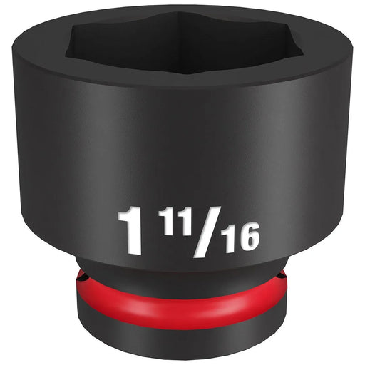 Milwaukee Shockwave Impact Duty 3/4" Drive 1-11/16" Standard 6 Point Socket 49-66-6318