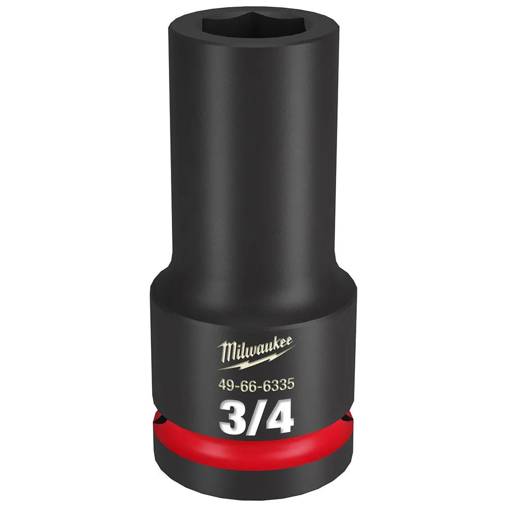 Milwaukee Shockwave Impact Duty 3/4" Drive 3/4" Deep 6 Point Socket 49-66-6335