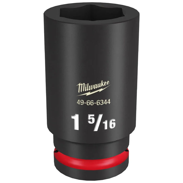 Milwaukee Shockwave Impact Duty 3/4" Drive 1-5/16" Deep 6 Point Socket 49-66-6344