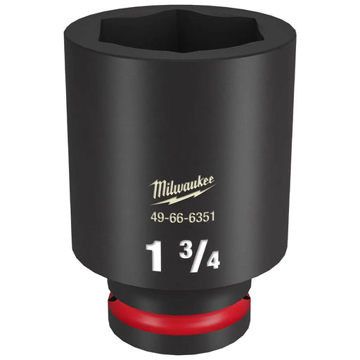 Milwaukee Shockwave Impact Duty 3/4" Drive 1-3/4" Deep 6 Point Socket 49-66-6351