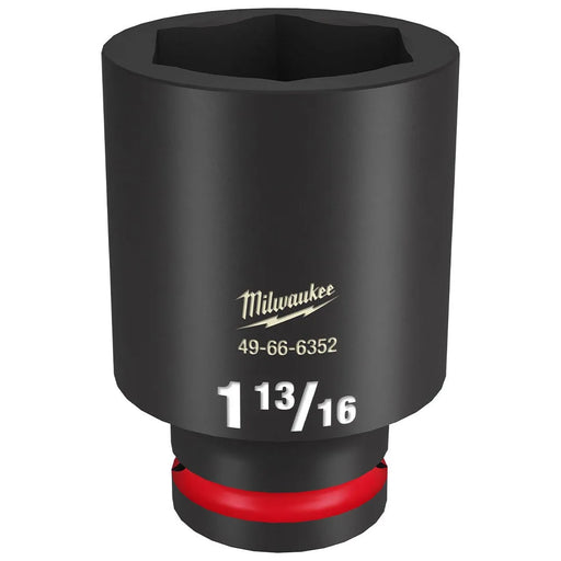 Milwaukee Shockwave Impact Duty 3/4" Drive 1-13/16" Deep 6 Point Socket 49-66-6352