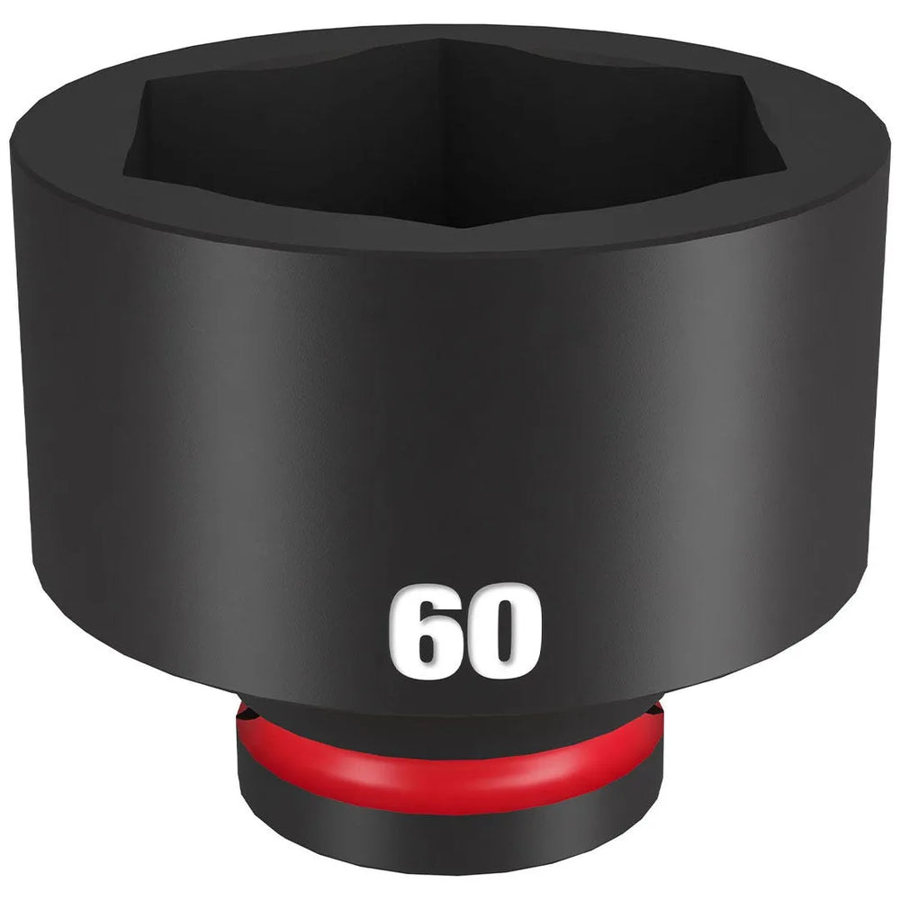 Milwaukee Shockwave Impact Duty 3/4" Drive 60mm Standard 6 Point Socket 49-66-6392