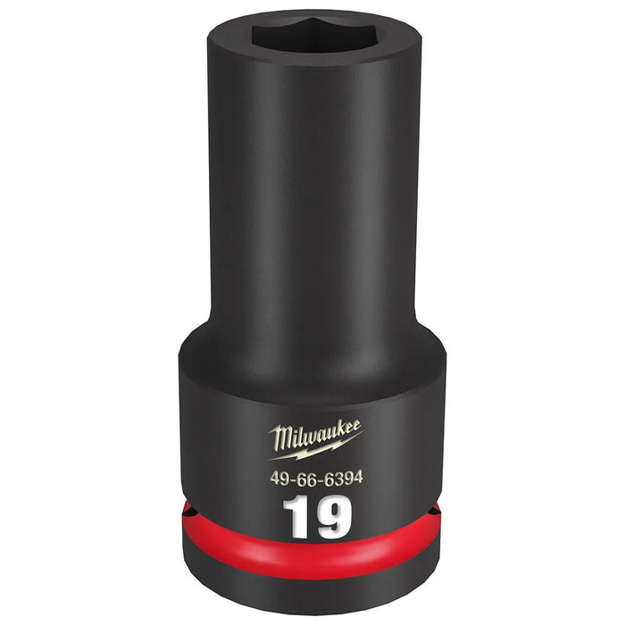 Milwaukee Shockwave Impact Duty 3/4" Drive 19mm Deep 6 Point Socket 49-66-6394